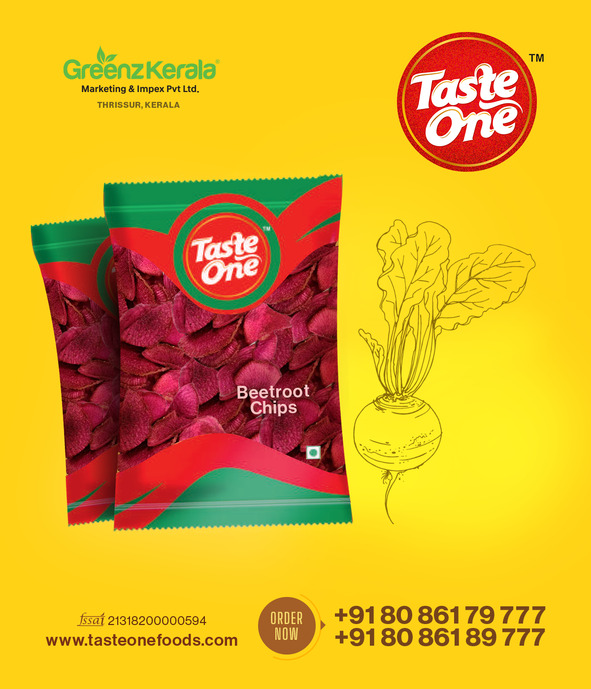 Beetroot Chips